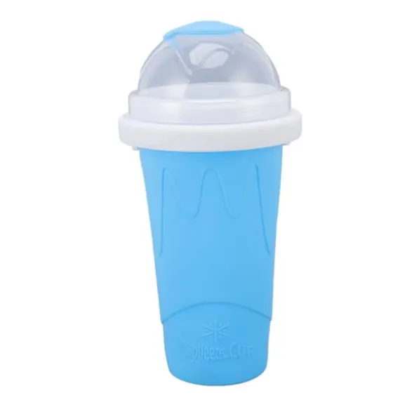 Quick Smoothies Cup Snabbfryst Smoothies Cup Hemlagad Milk Shake Glassmaskin för Family Blue
