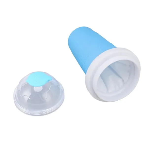 Quick Smoothies Cup Snabbfryst Smoothies Cup Hemlagad Milk Shake Glassmaskin för Family Blue