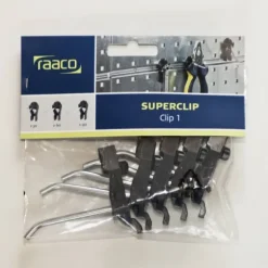 raaco 110730 Verktygskrokklämma 2-30 mm dubbelkrok (L x B x H) 27 x 47 x 60 mm