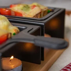 Raclette med ljus Gourmet 2 personer - Vår