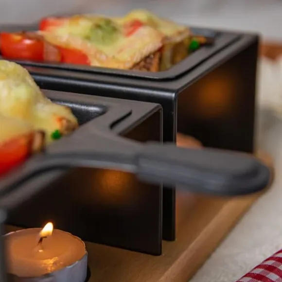 Raclette med ljus Gourmet 2 personer - Vår