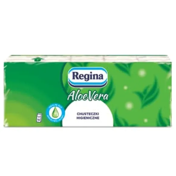 Regina Aloe Vera-näsdukar 10x9 bitar