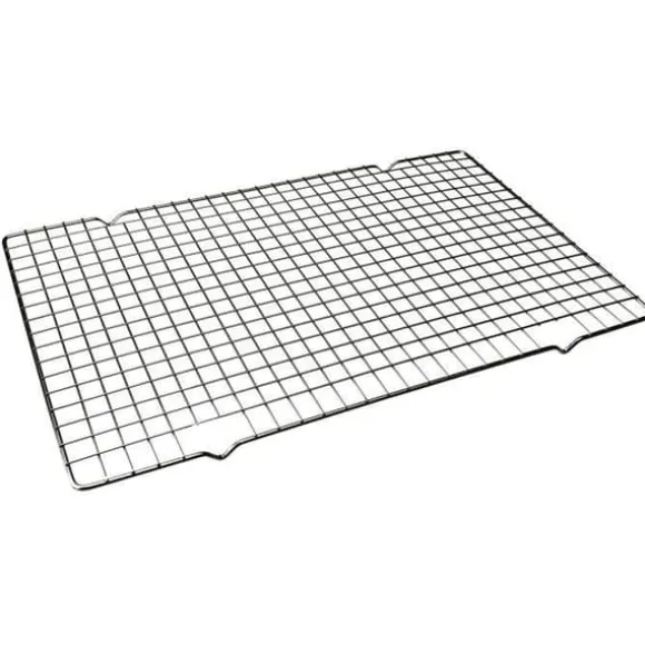 REKTANGULÄR TÅKTFLICK - KROMSTÅL - MÅTT 40X25 CM - SÄKER I DISKMASKIN