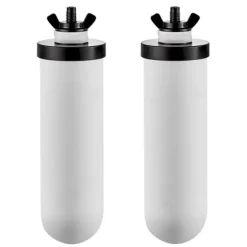 Reningsvattenfilter byte 2-pack, effektivt filtreringssystem för Gravity Filter, hög kvalitet, enkelt byte, säkra och rena vattenlösningar