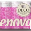 Renova Deco Vit Doft Toalettpapper 4-lager 140 ark 12 rullar