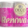 Renova Deco Vit Doft Toalettpapper 4-lagers 140 ark 4 rullar