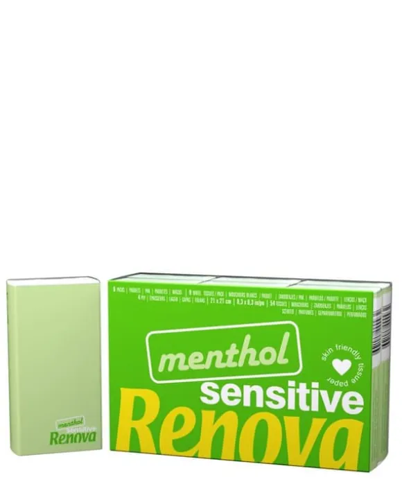 Renova Mentholservetter 6x9 st