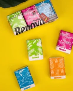 Renova Nature Pocket Wipes 6x7