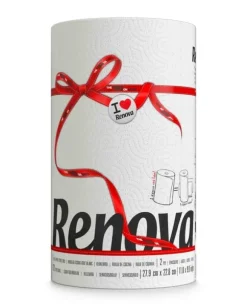 Renova Pappershandduk Vit 1R