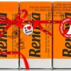 Renova Röda etiketter orangea näsdukar 6x9 st