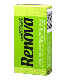 Renova Röda etikettnäsdukar gröna 6x9 st