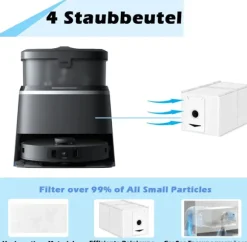 Reservdelssats för Ecovacs Deebot T30 Omni, T30 Pro Omni, T30 Max