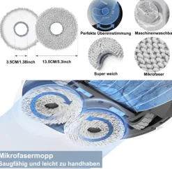 Reservdelssats för Ecovacs Deebot T30 Omni, T30 Pro Omni, T30 Max