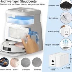 Reservdelssats för Ecovacs Deebot T30 Omni, T30 Pro Omni, T30 Max
