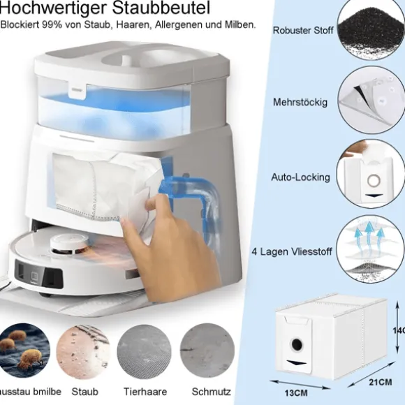 Reservdelssats för Ecovacs Deebot T30 Omni, T30 Pro Omni, T30 Max