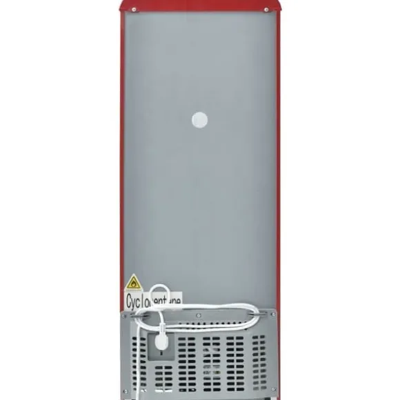 Retro-Kylskåp, Kombinerad kyl och frys, 105.5 cm, 92L, 28L frys, 116 kWh/år