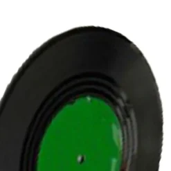 Retro roliga inspelningar diskunderlägg för drinkbarer kaffe
