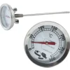 Röktermometer, stål, med 16 cm sond, ORION 152849