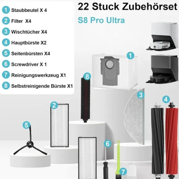 Roborock S8 Pro Ultra reservdelssats