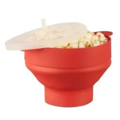 Robust popcornmaskin i silikon för mikrovågsugn