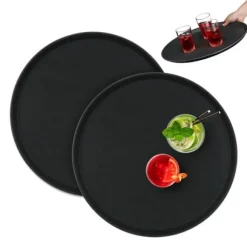 Robust rund serveringsskål för gastro, set om 2