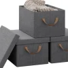 Rootz 3-delad förvaringslåda med lock - Organiseringsfack i tyg - Hopfällbar design - Material som andas - 20L/27L/36L/51L - Multifunktionell - 1x 20L | CDON