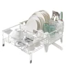 Rootz Drip Frame - Tvätttorkningsställ - Space Saver - Steel & PP Plastic - White - 31-56 cm x 42 cm x 20 cm