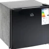 Rootz Minifrys - 35 L frysbox - Minikylskåp - Minikyl - 5-nivå temperaturkontroll - Stål, plast - Svart - 47W x 44,2D x 48,8H cm
