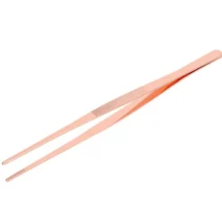 Rose Gold Rostfritt Stål Kök Pincett Mat Clip - Tandspets Matlagning Verktyg för hemmabruk