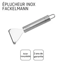Rostekniv för grönsaker i rostfritt stål 18 cm Fackelmann Ovale