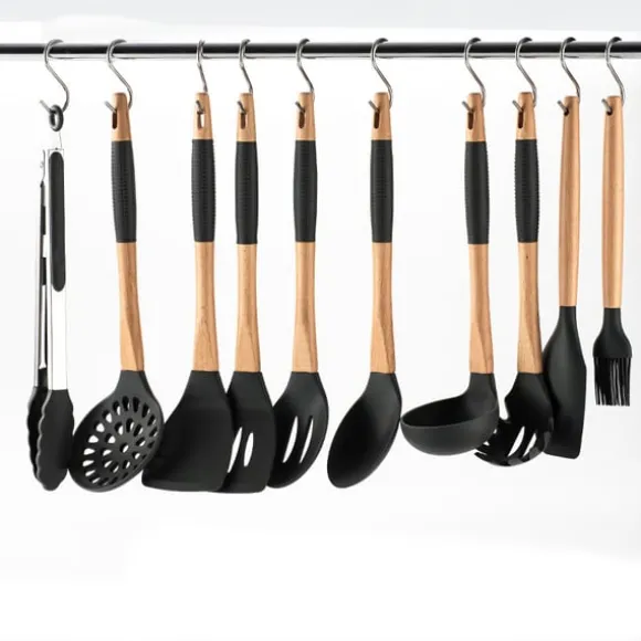 Rostfria S-Krokar, 10-pack