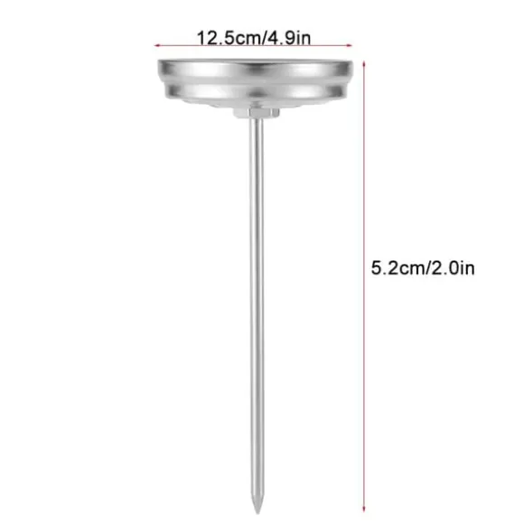 Rostfritt stål BBQ köttmjölk kökstermometer grill matlagningssond