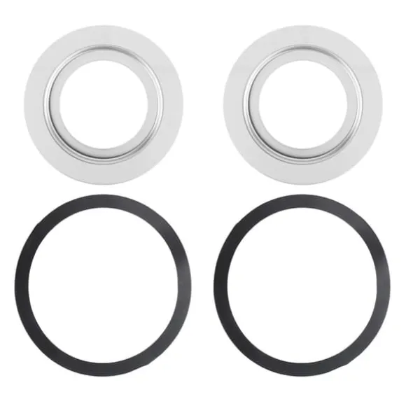 Rostfritt stål 180 mm till 114 mm diskho Adapter för matavfallskvarn Tillbehör Delar