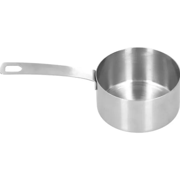 304 rostfritt stål måttkopp kök bakning måttsked med skala matlagningstillbehör 1/2cup