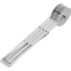 Rostfritt stål Multi Wheel Deg Roller Divider Kex Bakverk Pizzaskärare Bakverktyg 3 hjul