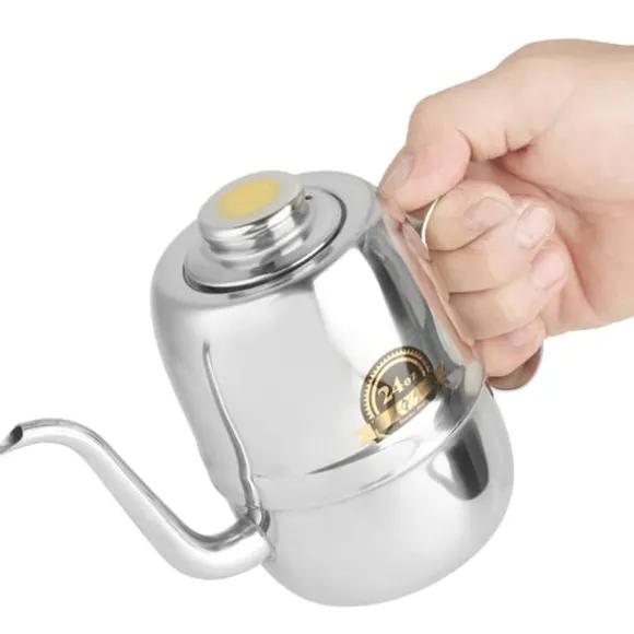 Rostfritt Stål Oljekruka Vinägerflaska Krydddispenser för Hemrestaurangkök 24oz