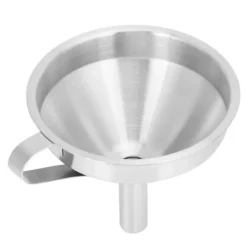 304 rostfritt stål påfyllningstratt separator olja öl kaffe vatten vätsketratt köksredskap liten storlek 11 cm