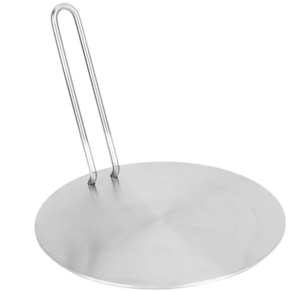 Rostfritt stål värmespridare Induktionsplatta Adapter - 20cm