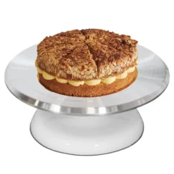 Roterande tårtställ för tårtor, cupcakes, 25 cm BRUNBESTE BB-3614