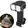 Roterbart Dubbelt Grill- & Cykelljus – LED-lampa med Två Huvuden för BBQ och Cykel