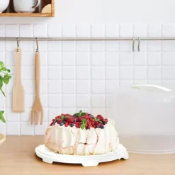 Rotho Fresh Cake Box XL 35,5x34,5x26 cm Vit/Transparent