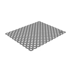 Rotho Space Wonder diskbänksmatta 40x33,3x0,4 cm Cool Grey