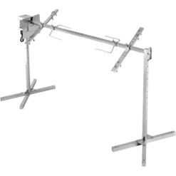Rotisserigrill, 174x53.5x86 cm, rostfritt stål