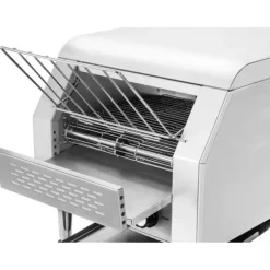 Royal Catering - Brödrost med rullande band - 2200 watt - 7 hastighetsgrader - 3 lägen