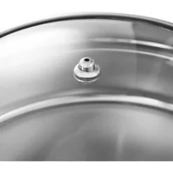 Royal Catering - Chafing dish - Rund med visningsfönster - 5,5 L - 1 bränslecell