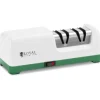 Royal Catering - Elektrisk diamant-knivslip - 2 nivåer - 20° - Vit