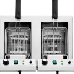 Royal Catering - Elektrisk fritös - 2 x 9 L - 230 V