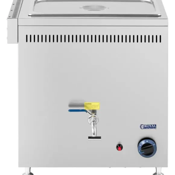 Royal Catering - Gas bain marie - 3300 W - GN 1x1/1 - 0,02 bar - G20