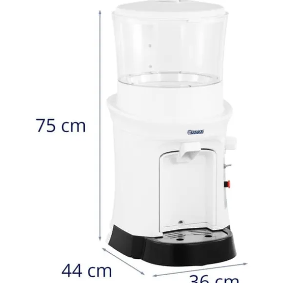 Royal Catering - Iskrossmaskin - 400 W - 320 rpm - 12 L - Steglöst justerbar