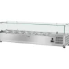 Royal Catering - Kylränna - 160 x 33 cm - Glasöverbyggnad